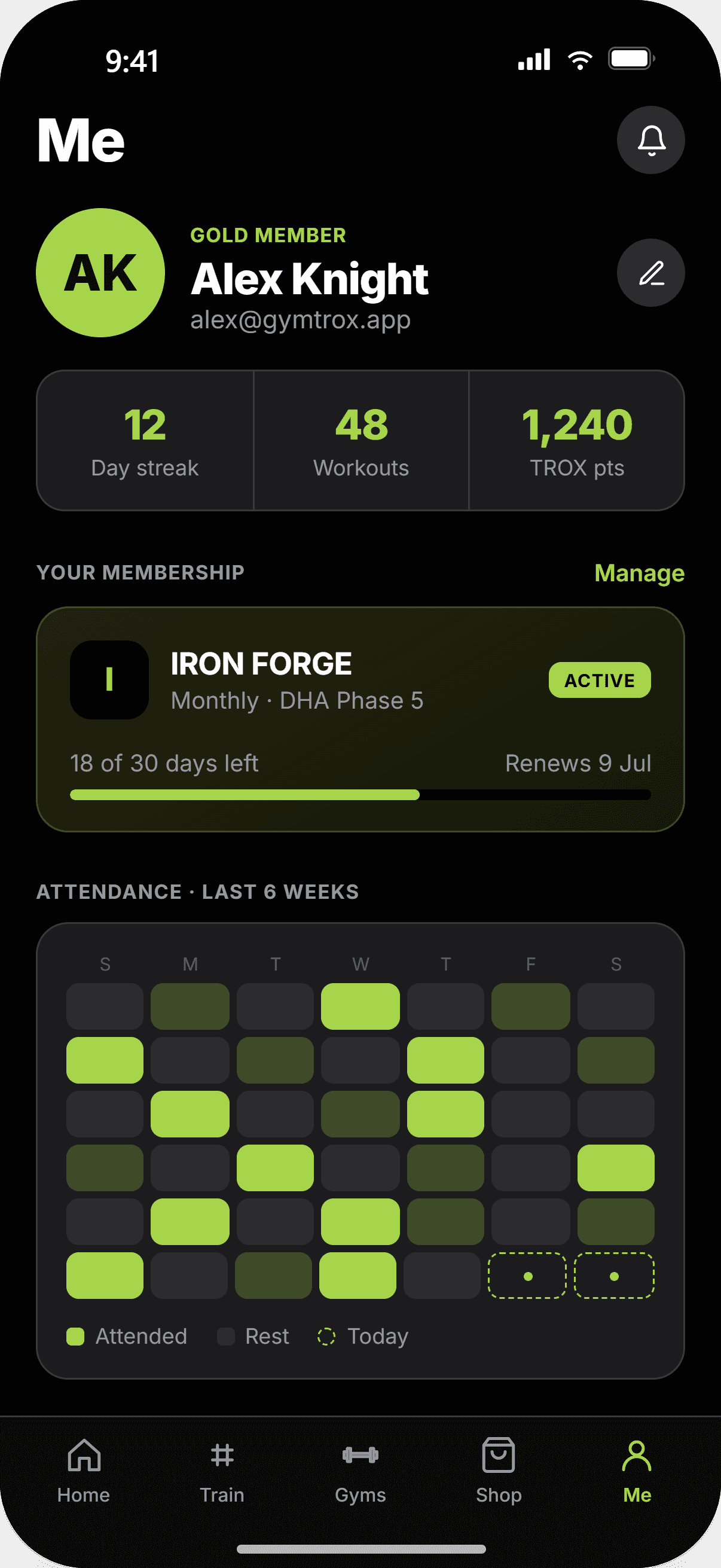app · profile